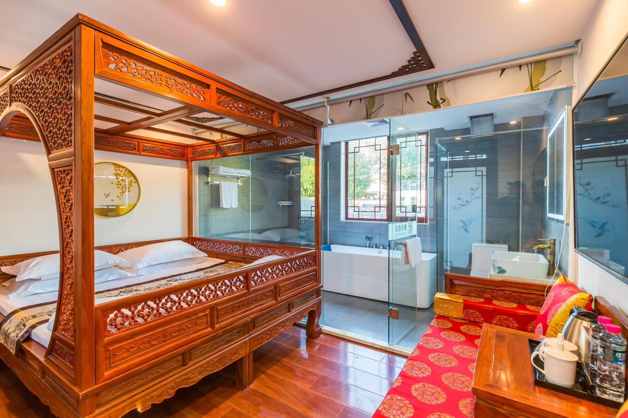 Qinfu Hotel Beijing Nanluogu Lane Houhai Екстериор снимка
